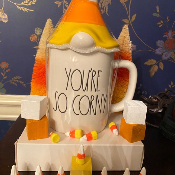 Rae Dunn Halloween "You're so Corny" figural mug great for Tiered Tray - Picture 5 of 7